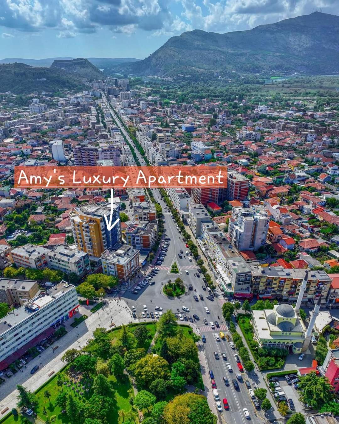 Amy'S Luxury Appartment Shkodër Exterior foto